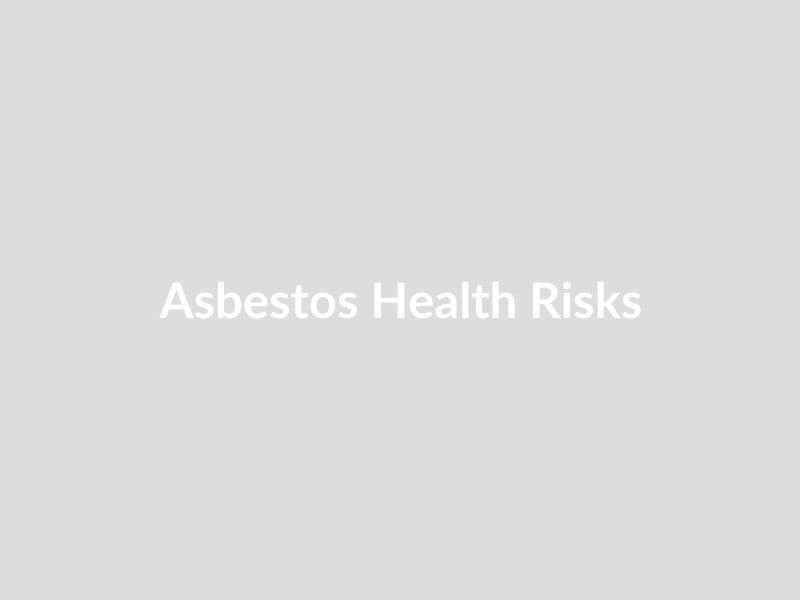 Asbestos health risks